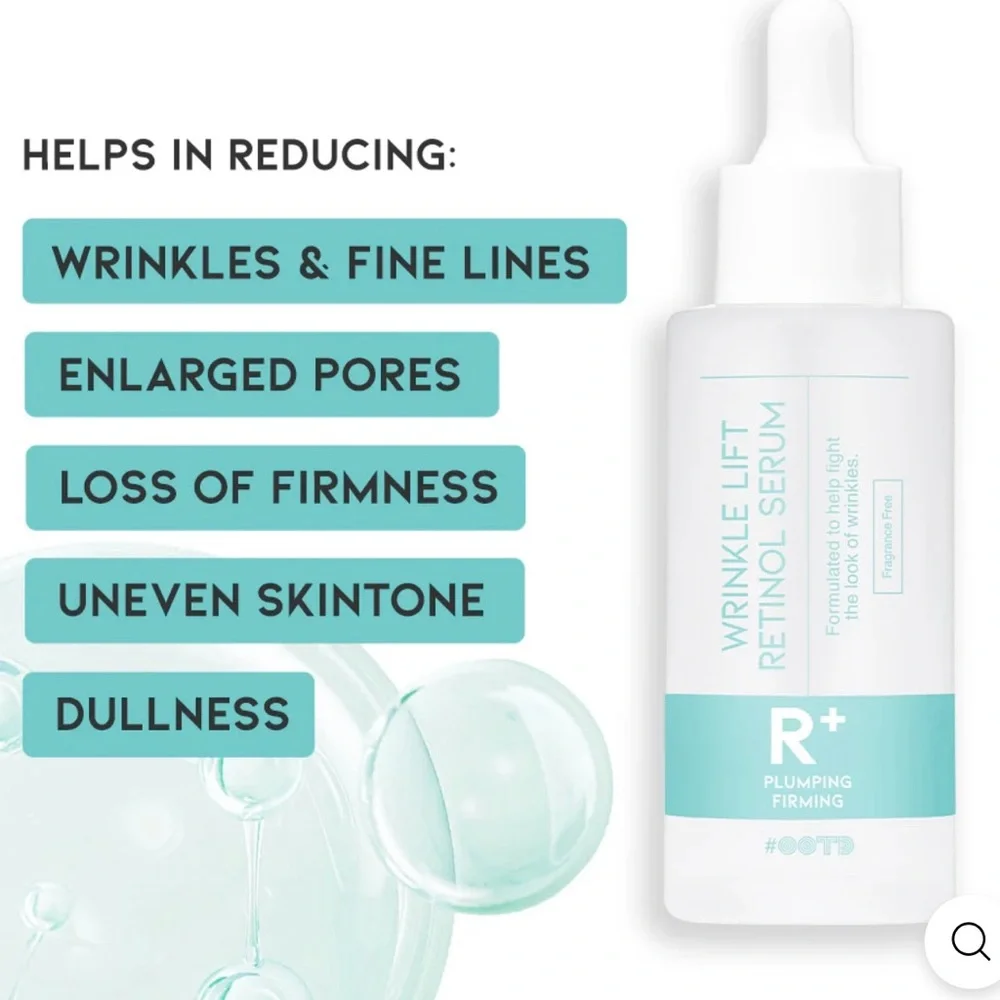 New‎ #OOTD Wrinkle Lift Retinol Serum 50ml White/Green 1.69 Oz / 50 ml